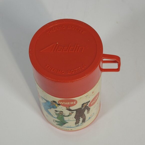 Disney Mickey Mouse Club Vintage Metal Lunchbox With Matching Thermos 1970s - Picture 12 of 16